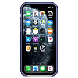 Чохол Silicone Case без Logo AA для Apple iPhone 11 Pro 5.8" Синій / Aqua Blue - мініатюра 2