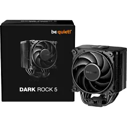 Кулер для процесора be quiet! Dark Rock 5, Black, алюміній/мідь, 1x120 мм, для Intel 1851/1700/1200/115x, AMD AM5/AM4, до 210 Вт, висота 161 мм (BK035) - мініатюра 6