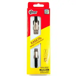 Дата кабель USB 2.0 AM to Micro 5P 1.0m black Dengos (PLS-M-PLSK-BLACK) - мініатюра 3