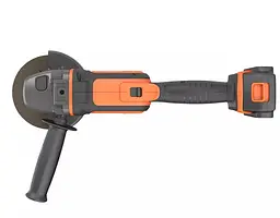 Шліфмашина кутова - болгарка акумуляторна Black&Decker з АКБ та ЗП BCG720M1 - мініатюра 3