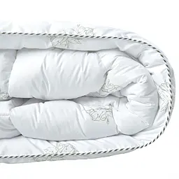 Набір Ideia Super Soft Classic: ковдра, 200х220 см + подушки 2 шт., 50х70 см, білий (8000035235) - мініатюра 4