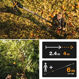 Телескопічний універсальний сучкоріз Fiskars PowerGear ™ UPX86 (1023624) - мініатюра 8