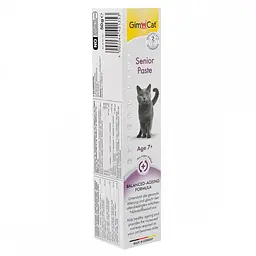 Ласощі для літніх котів GimCat Expert Line, Senior Paste мультивітамін 50 г - мініатюра 3