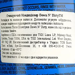 Кондиціонер-детокс для волосся Tigi Bad Head Down N 'Dirty Conditioner 400 мл - мініатюра 4