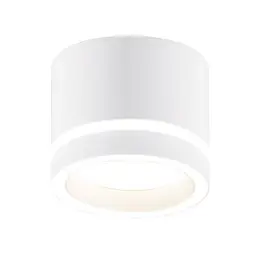 Світильник точковий накладний-врізний без лампи MAXUS L Downlight Base GX53 White 2in1 - мініатюра 2
