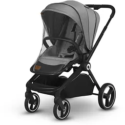 Коляска 3 в 1 Lionelo Mika Grey Stone, світло-сіра (LO-MIKA 3IN1 GREY STONE) - мініатюра 6