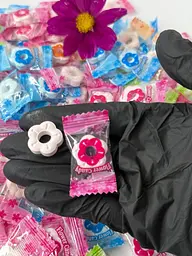Цукерки Flower Candy Квітка карамельні без цукру з вітаміном С, 1 кг - мініатюра 3