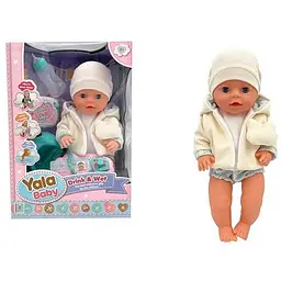 Пупс інтерактивний Yala Baby 40 см заплющує очі п’є ходить на горщик аксесуари YL2440A-L