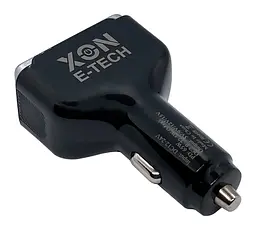 Автомобільний зарядний пристрій XON MaxCharge Type-C 87.5W (Type-C PD65 + Type-A 15V/1.5A) Black (SC42CL6W1B 3524) - мініатюра 5