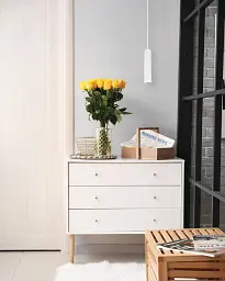 Підвісний світильник, люстра Kanlux 39041 Phlox GU10 1x10W IP20 білий - мініатюра 3