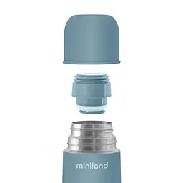 Термос для рідин Miniland Silky Thermos Palms, 500 мл, блакитний - мініатюра 2