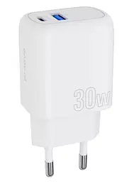СЗУ Proove Silicone Power Plus 30W White with Type-C/Type-C (WCSP30022202) - мініатюра 2