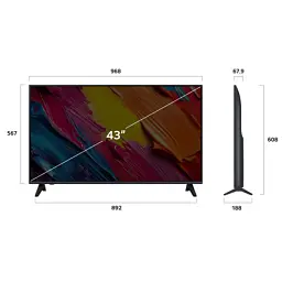 Телевізор LG 43QNED70A6A - мініатюра 4