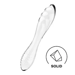 Фалоімітатор Satisfyer Dazzling Crystal 1 18.4 см прозорий - мініатюра 2