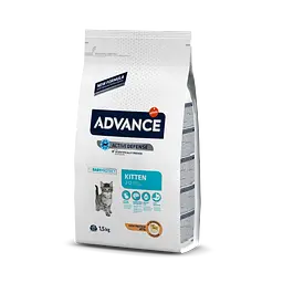 Сухий корм для кошенят Advance Cat Kitten, з куркою і рисом, 1,5 кг