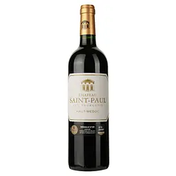 Вино Chateau Saint-Paul Haut-Medoc 2014 червоне сухе 0.75 л