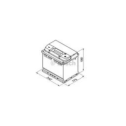 Акумулятор автомобільний Bosch 60А (0 092 S40 050) - мініатюра 5