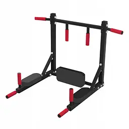 Турнік-бруси навісний 4FIZJO 2 в 1 Black (P-5905973402644) - мініатюра 4