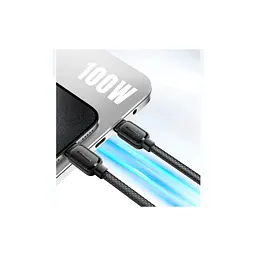 Дата кабель USB-C to USB-C 1.0m 100W black Essager (EXCTT1-TD01-P) - мініатюра 7