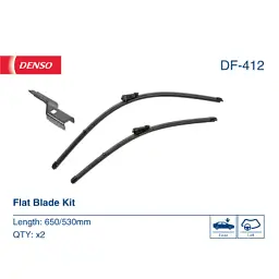 Щітка склоочисника Denso DF-412 - мініатюра 2