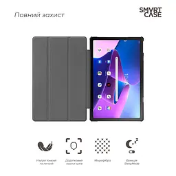 Чохол-книжка на планшет Lenovo Tab M10 Plus (3rd Gen) TB125/TB128, Smart Case, blue, підставка для планшета 10.61 , шкіряний, мікрофібра, на магніті, ArmorStandart (ARM63719) - мініатюра 3