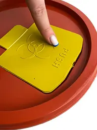 Контейнер для збору медичних відходів Afacan 30 л EA 300 - мініатюра 4