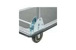 Візок ручний вантажний платформний чотириколісний Intertool LT-9053 740 x 480 x 830 мм x 150 кг - мініатюра 2