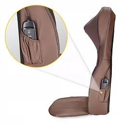 Масажна накидка 4FIZJO Ultra багатофункціональна, з підігрівом Brown (P-5905973404105) - мініатюра 4