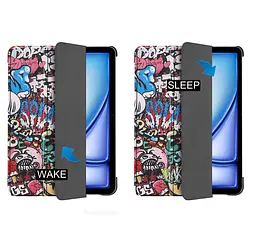 Чохол-книжка BeCover Smart Case для Apple iPad Air 11" M4 2026 Graffiti (715211) - мініатюра 5