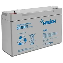 Батарея до ДБЖ Merlion 6V-9Ah (GP690F1)