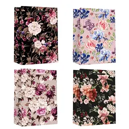 Пакет подарунковий JUMBO Flores 760240ML Бузковий shop (2000999558641)