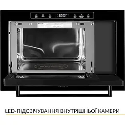 Вбудована мікрохвильова піч Weilor WBM 2551 GB - мініатюра 2