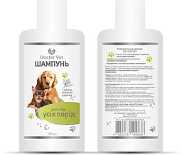 Шампунь з олією чайного дерева для собак усіх порід Doctor Vet 100 мл - мініатюра 4