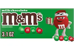 Драже M&M's Milk Chocolate Christmas Candy 87.9г