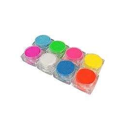 Набір гліттеру для біо-тату №5 Fresh Tattoo glitter-set-5-neon неоновий