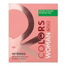 Парфумована вода United Colors of Benetton Colors de Benetton Woman Rose Intenso 50 мл (65170549) - мініатюра 3