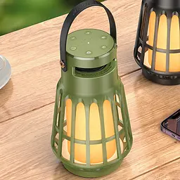 Bluetooth Колонка BS61 Wild fun outdoor campinh light Olive Green Hoco teh0029783 - мініатюра 2