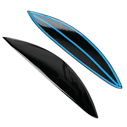 Вії фар для Opel Vectra C 2002-2008 2 шт Voron Glass (RO10002) - мініатюра 2