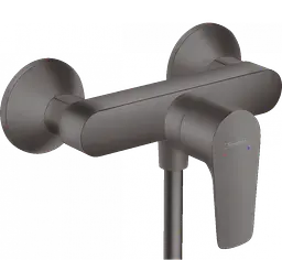 Змішувач Hansgrohe Talis E для душу Brushed Black 71760340 Шліфований чорний хром