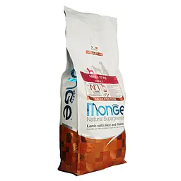 Сухий корм Monge Dog Mini Adult, для дорослих собак маленьких порід, ягня, рис та картопля, 7,5 кг - мініатюра 3