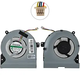 Вентилятор для ноутбука ASUS GL502VS (GPU FAN) GL502VM (13NB0BJ0T06011) (Кулер)