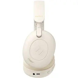 Навушники накладні бездротові Havit HV-H655BT ANC beige (HV-H655BT) - мініатюра 4