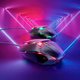 Набір - клавіатура та миша - HOCO Luminous gaming keyboard and mouse set GM18 - мініатюра 8
