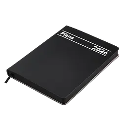 Щоденник датований Buromax Memory 2026 A5 штучна шкіра чорний (BM.21151-01) - мініатюра 2