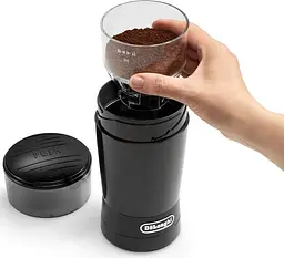 Кавомолка DeLonghi KG 200 BK - мініатюра 3