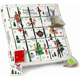 Адвент-календар English Tea Shop White Ornaments,50 г (25 шт. х 2 г) (914377) - мініатюра 3