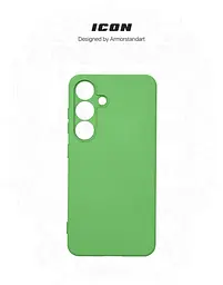 Чехол ArmorStandart ICON для Samsung S25 Plus Camera cover Green (ARM81578) - мініатюра 3
