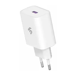 Зарядний пристрій 2E USB-C Wall Charger PD3.0 DC5V/3A, 20W, white (2E-WC1USBC20W-W) - мініатюра 3