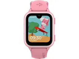 Дитячий смарт-годинник Garett Kids Vibe AI 4G Pink (5904238487419) - мініатюра 4