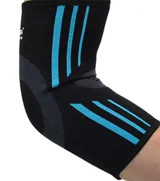 Налокітники Power System PS-6020 Elbow Support Evo Black/Blue (пара) XL (PS-6020_XL_Black-Blue) - мініатюра 2